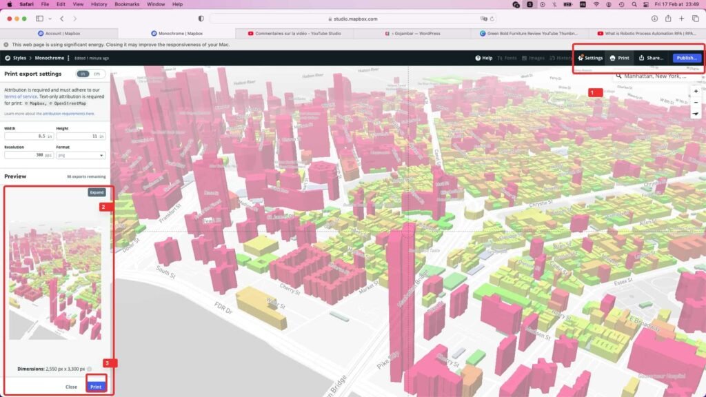 Comment créer une carte 3D de Manhattan avec Mapbox | Tutoriel Mapbox % Comment créer une carte 3D de Manhattan avec Mapbox | Tutoriel Mapbox