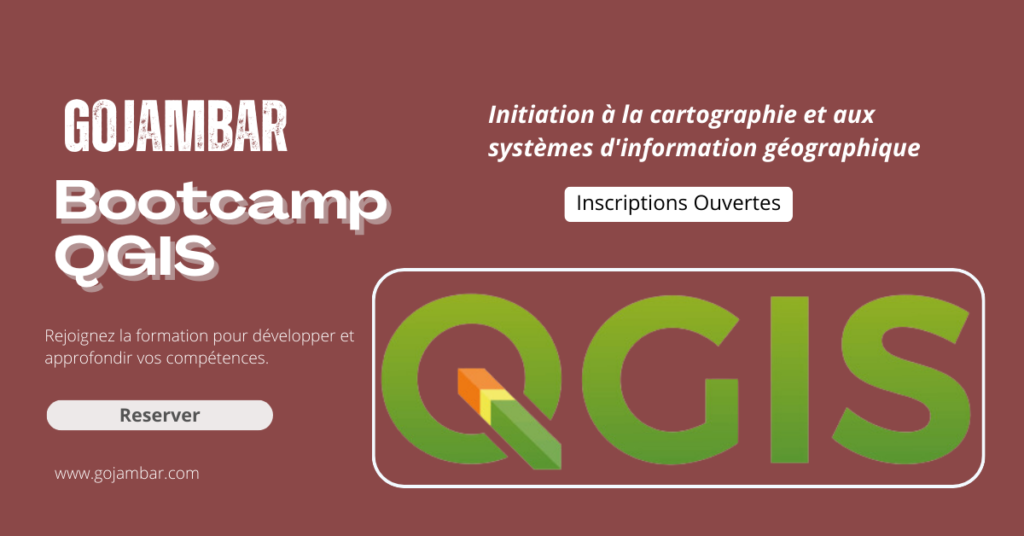 Bootcamp QGIS Niveau Débutant : Initiation à la cartographie et aux systèmes d'information géographique