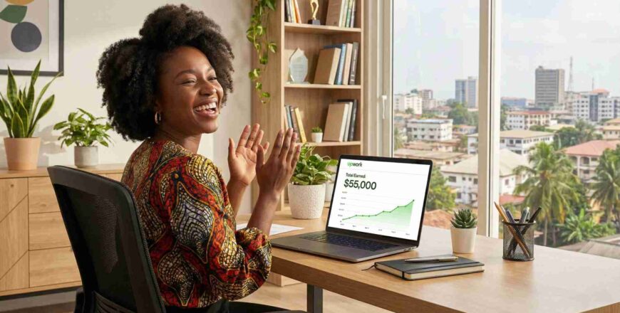 Freelance Tech Africain  De 0 à 50K$ sur Upwork
